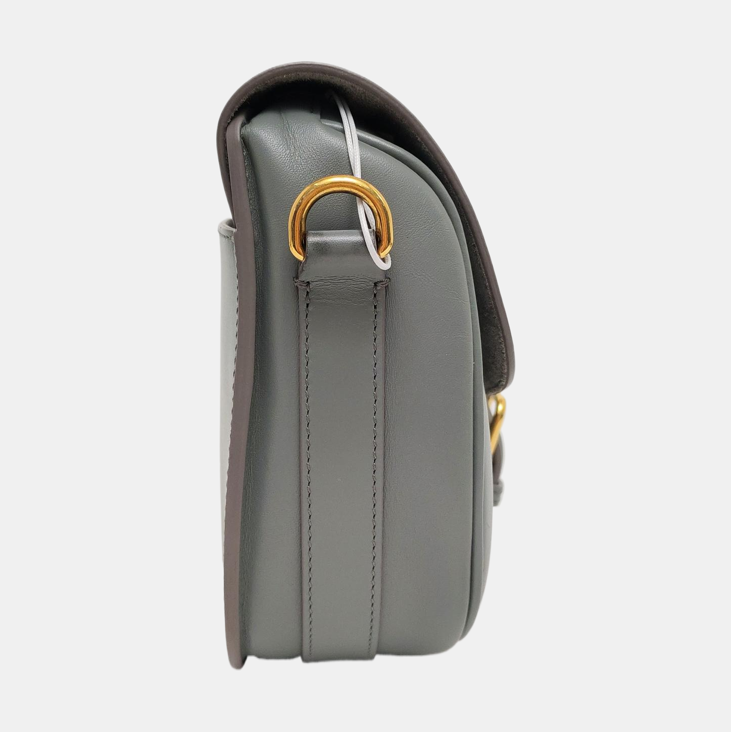 Authenticated pre-owned  Bobby Medium Calfskin Gray - Crossbody Bag at Looply