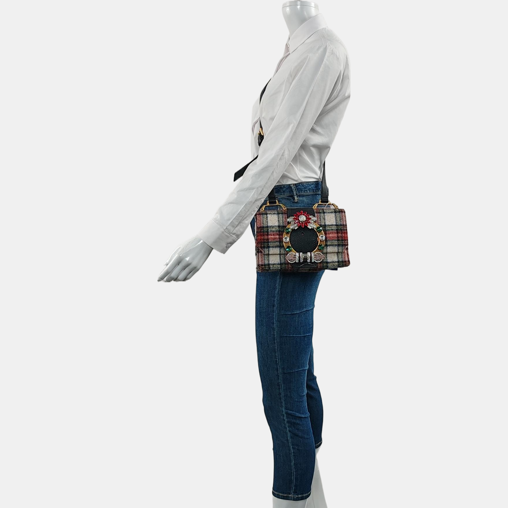 Authenticated pre-owned  Miu Lady Sheepskin Multicolor - Shoulder Bag at Looply