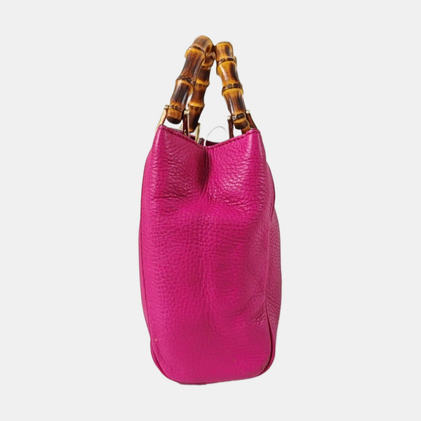 Authenticated pre-owned  Bamboo 1947 Calfskin Pink - Shoulder Bag at Looply