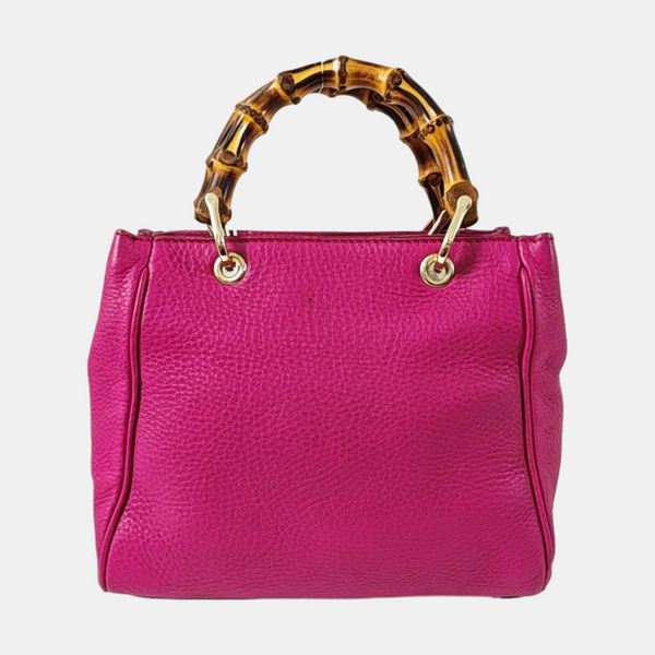 Authenticated pre-owned  Bamboo 1947 Calfskin Pink - Shoulder Bag at Looply