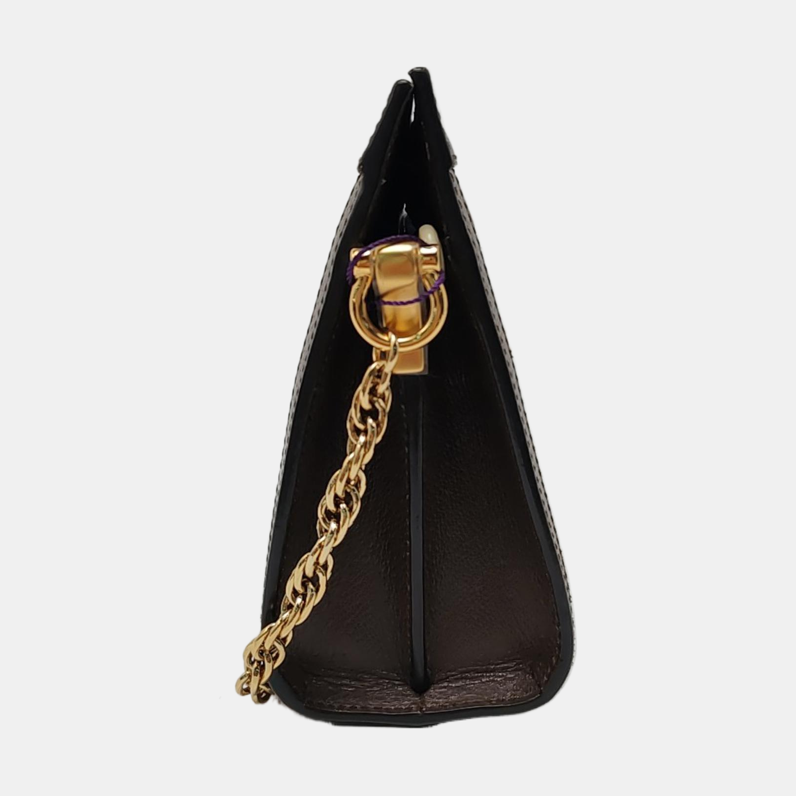 Authenticated pre-owned  Ophidia Small Monogram Coated Canvas Beige - Crossbody Bag at Looply