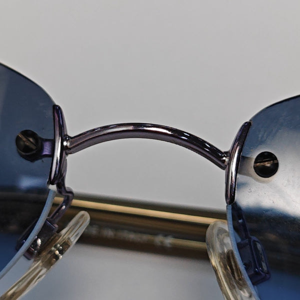 Metal Sunglasses Blue