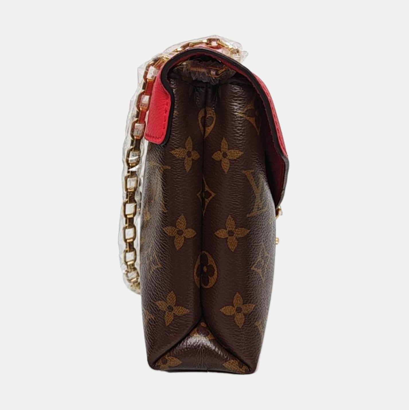 Authenticated pre-owned  Pallas Monogram Coated Canvas Brown - Shoulder Bag at Looply