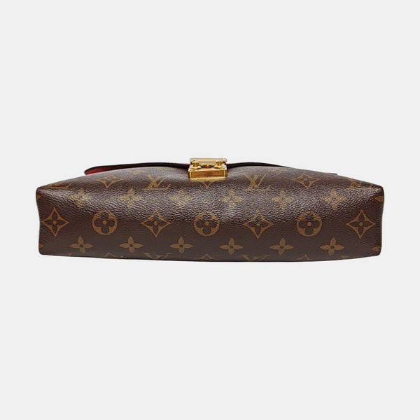 Authenticated pre-owned  Pallas Monogram Coated Canvas Brown - Shoulder Bag at Looply