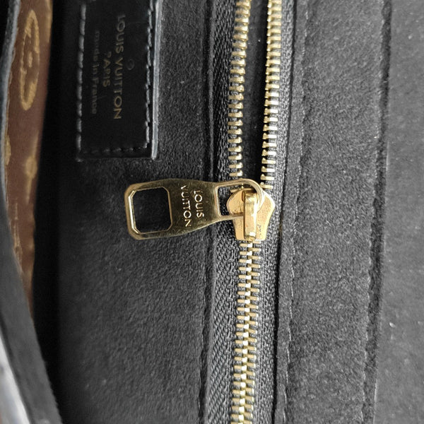 ONE HANDLE Monogram Coated Canvas Brown