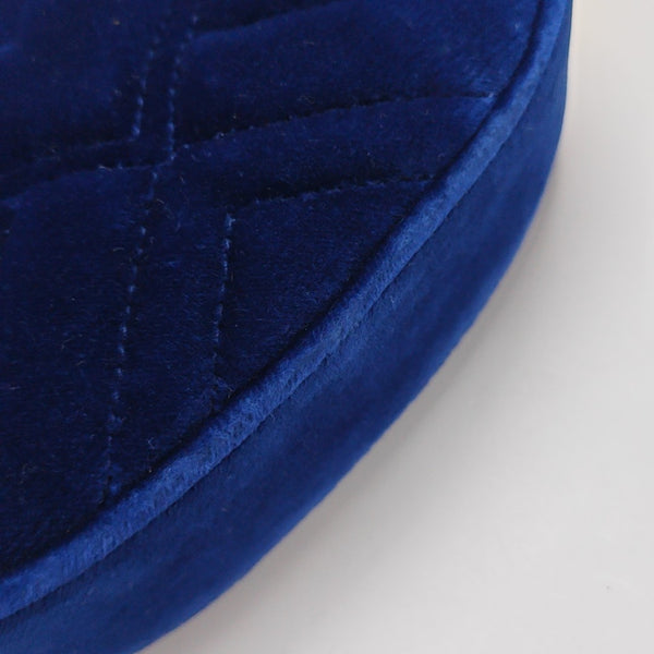 Authenticated pre-owned  GG Marmont Velvet Blue - Belt Bag at Looply