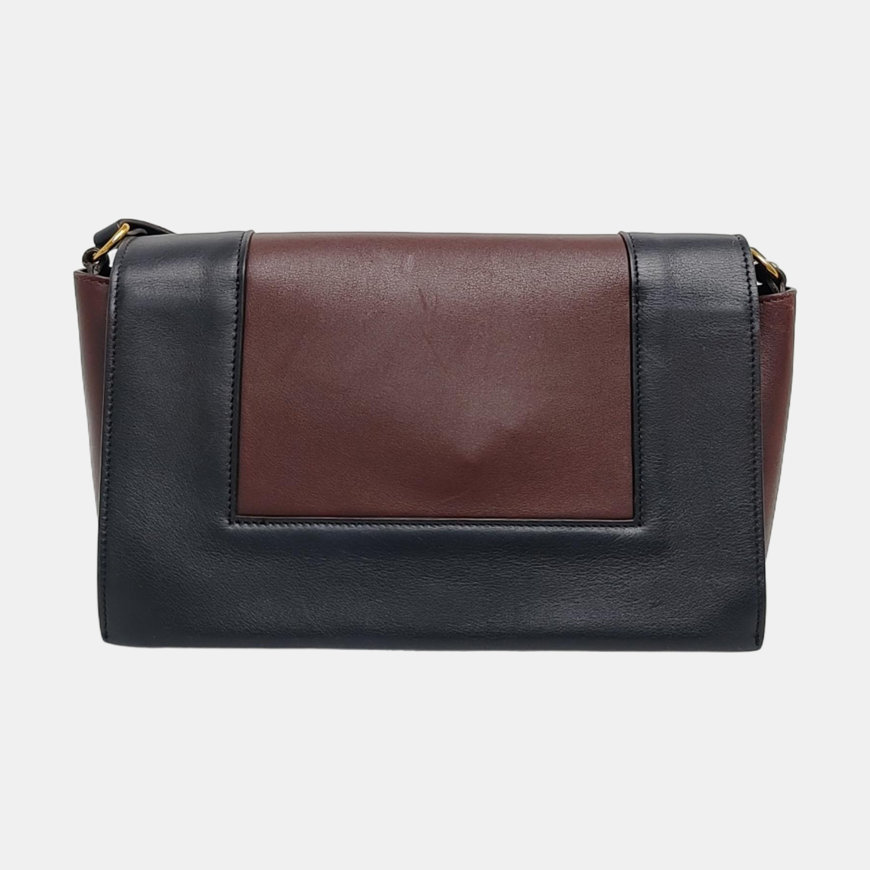 Authenticated pre-owned  Frame Medium Calfskin Burgundy - Crossbody Bag at Looply