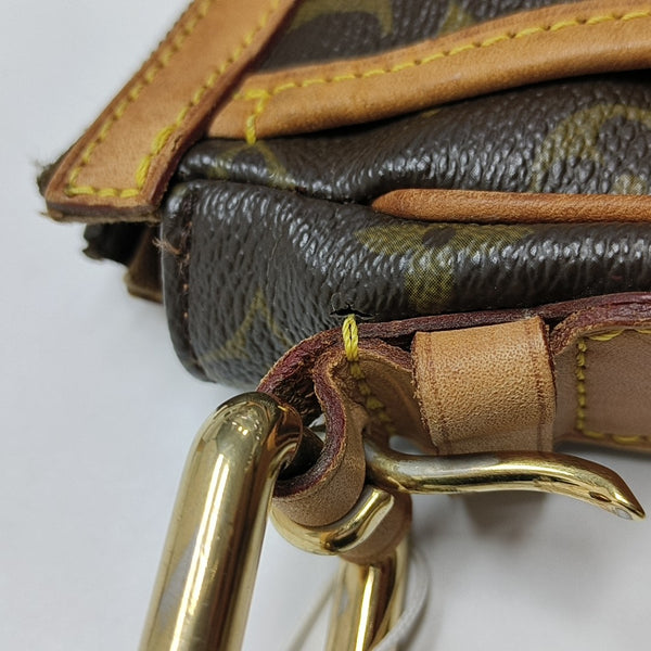 TULUM GM Monogram Coated Canvas Brown