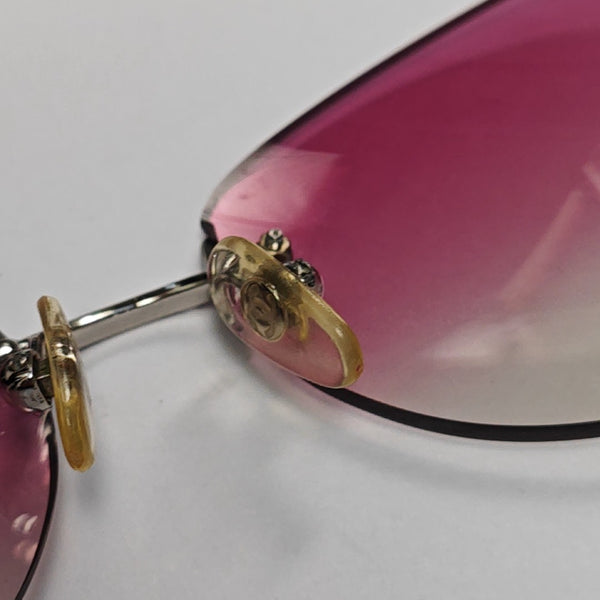 Metal Sunglasses Red