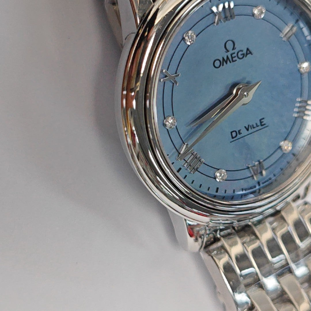 De Ville 27.4mm Light Blue Quartz Watch
