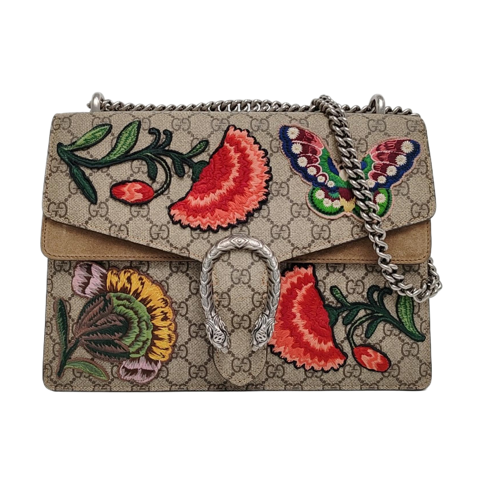 Authenticated pre-owned  Dionysus Super Mini Monogram Coated Canvas Beige - Shoulder Bag at Looply