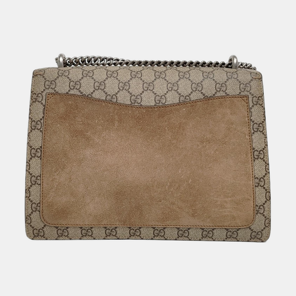 Authenticated pre-owned  Dionysus Super Mini Monogram Coated Canvas Beige - Shoulder Bag at Looply