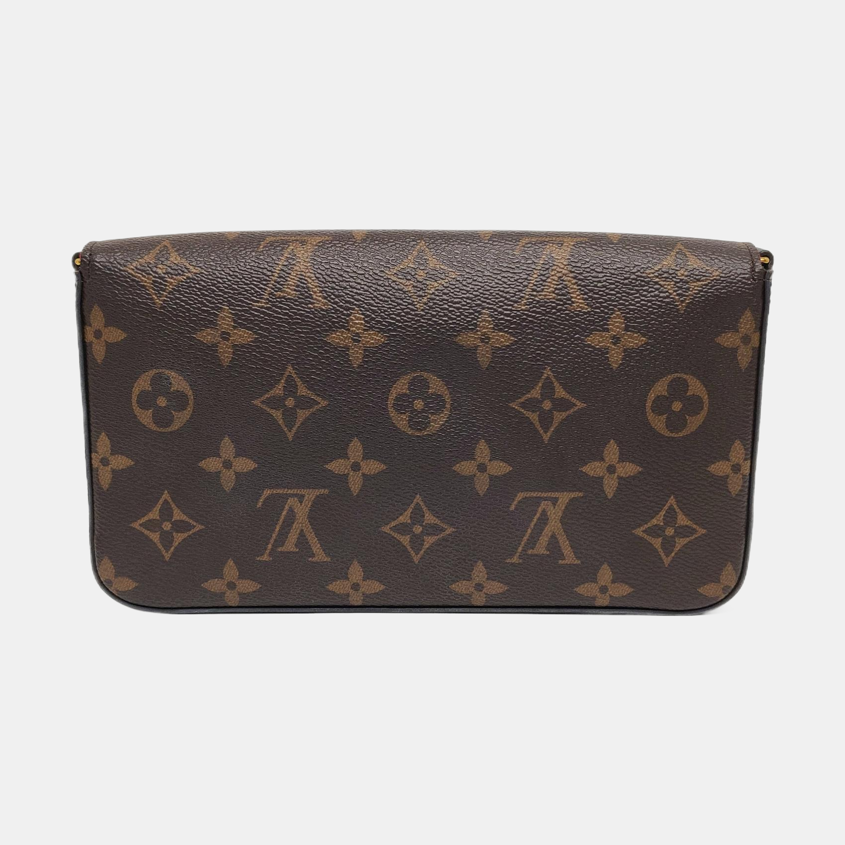 Authenticated pre-owned  Félicie Monogram Coated Canvas Brown - Shoulder Bag at Looply