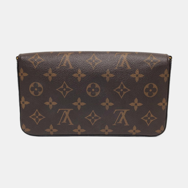 Authenticated pre-owned  Félicie Monogram Coated Canvas Brown - Shoulder Bag at Looply