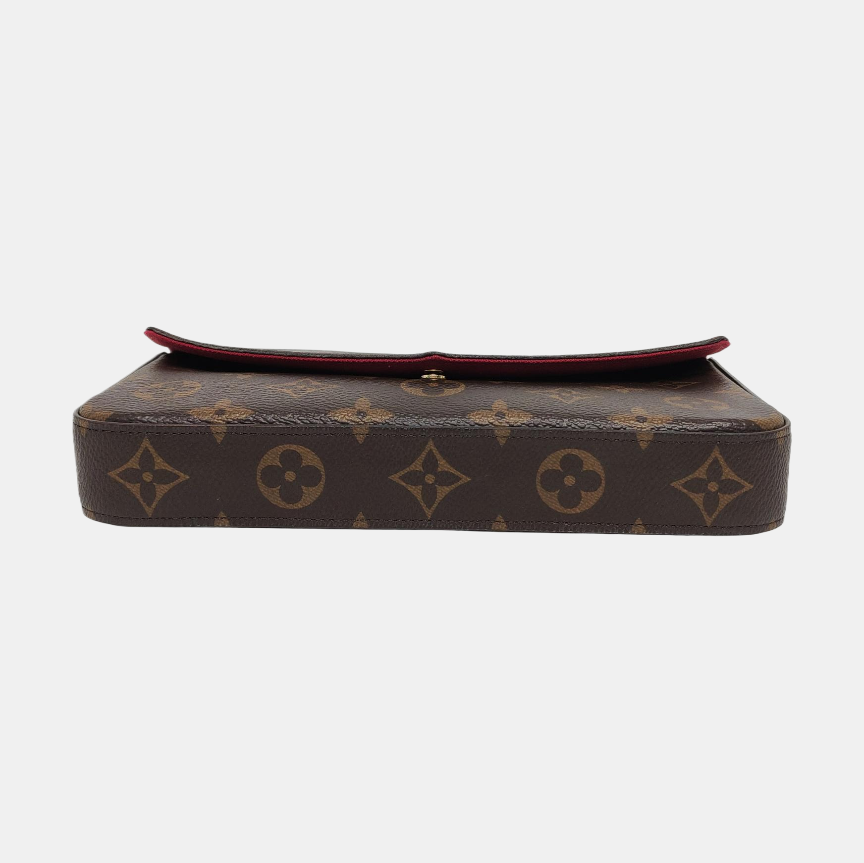 Authenticated pre-owned  Félicie Monogram Coated Canvas Brown - Shoulder Bag at Looply