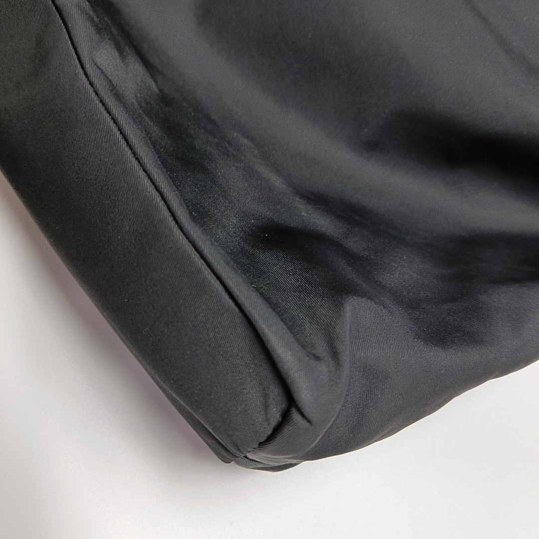 Authenticated pre-owned  Nylon Crossbody Bag Nylon Black - Shoulder Bag at Looply