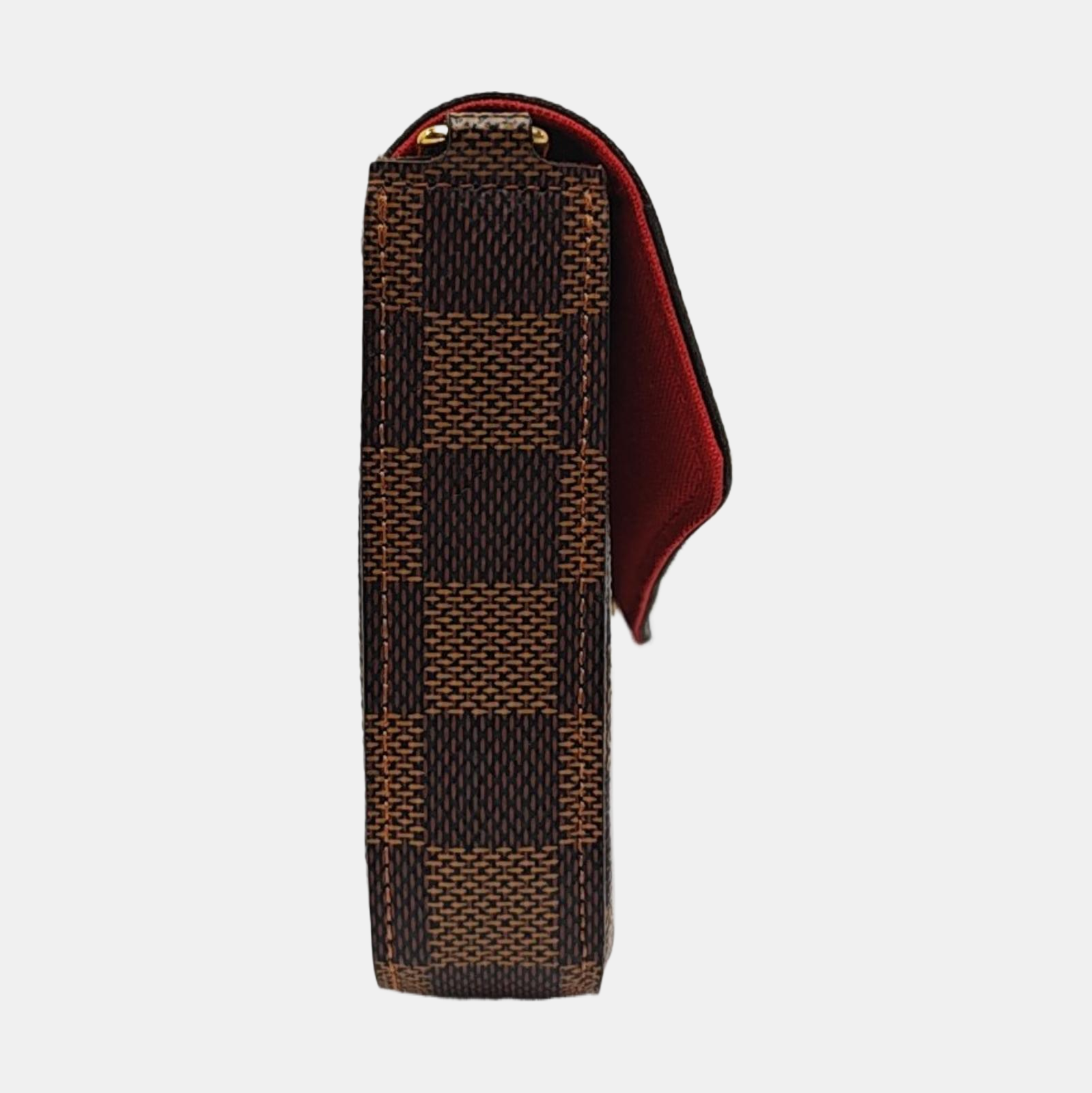 Authenticated pre-owned  Félicie Damier Ebene Coated Canvas Brown - Shoulder Bag at Looply