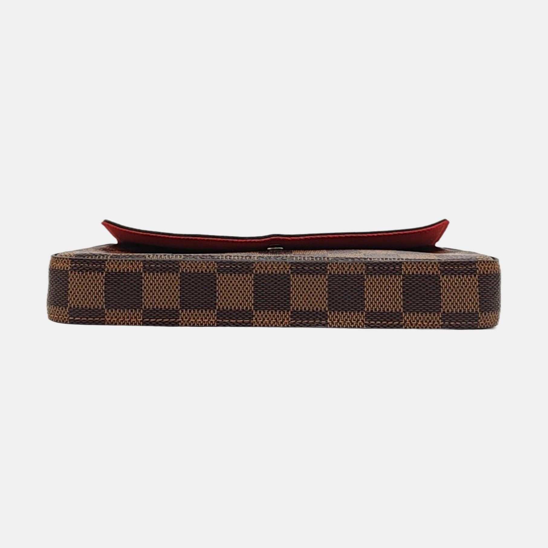 Authenticated pre-owned  Félicie Damier Ebene Coated Canvas Brown - Shoulder Bag at Looply