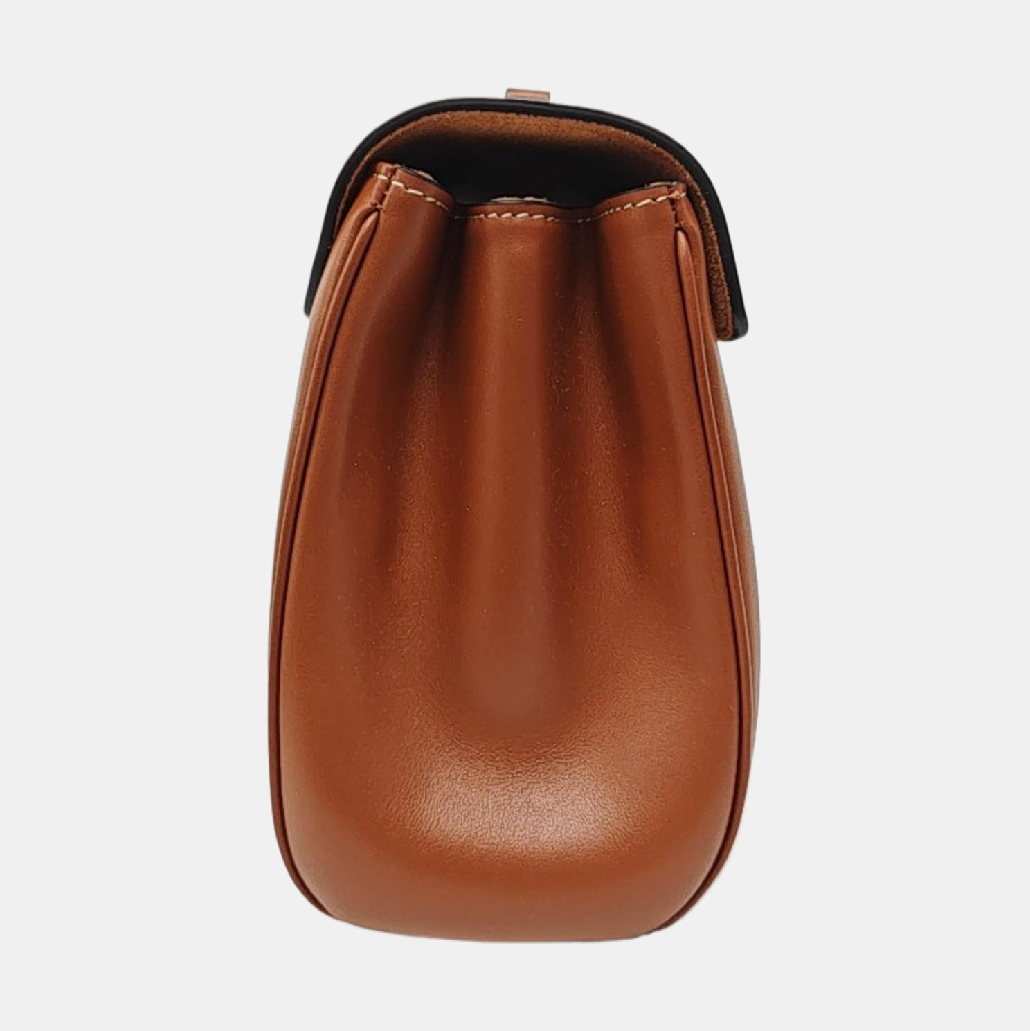 Authenticated pre-owned  16 Small Calfskin Brown - Shoulder Bag at Looply