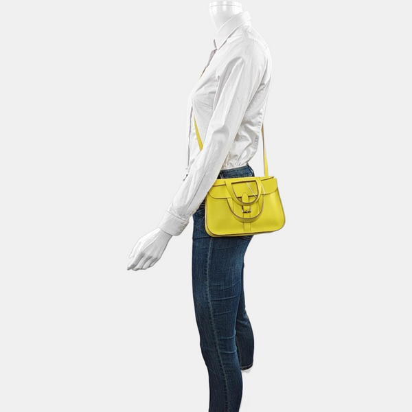 Authenticated pre-owned  Halzan Mini Swift Yellow - Shoulder Bag at Looply