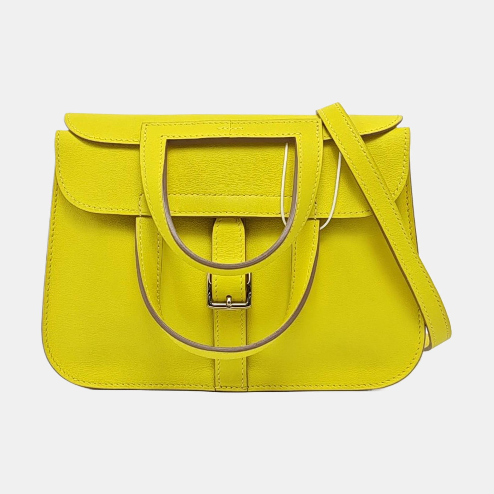 Authenticated pre-owned  Halzan Mini Swift Yellow - Shoulder Bag at Looply