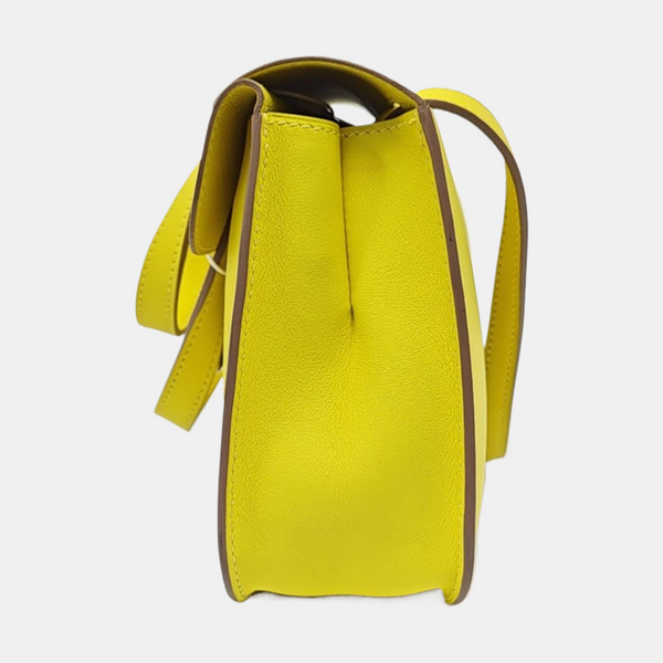 Authenticated pre-owned  Halzan Mini Swift Yellow - Shoulder Bag at Looply