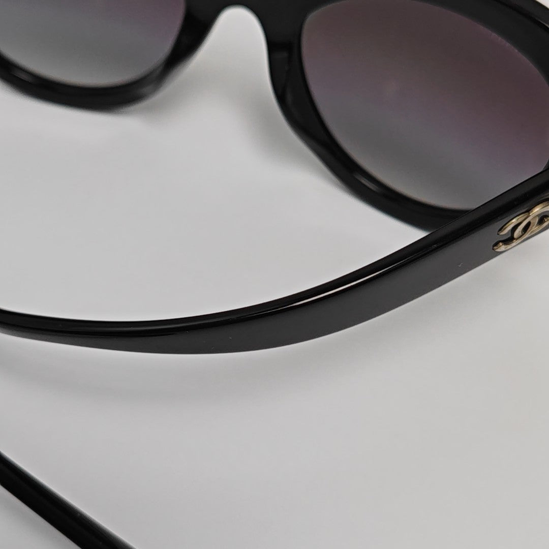 Synthetic Sunglasses Black