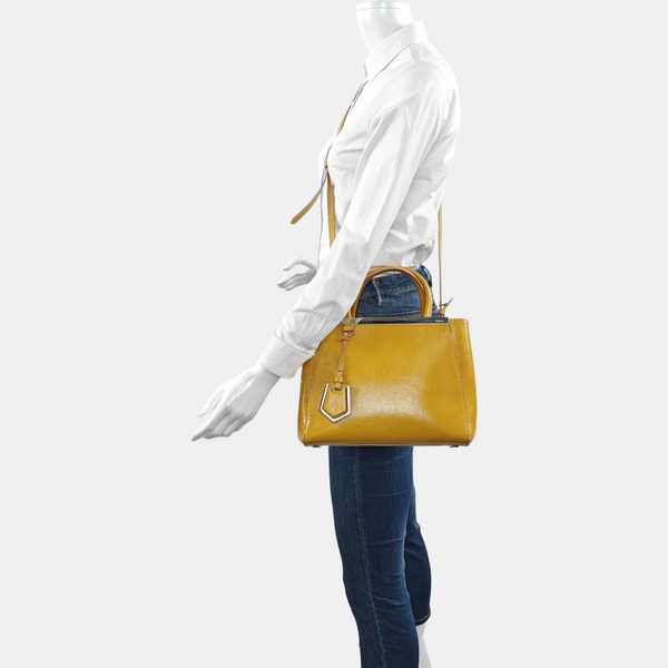 Authenticated pre-owned  2 Jours Small Calfskin Yellow - Shoulder Bag at Looply
