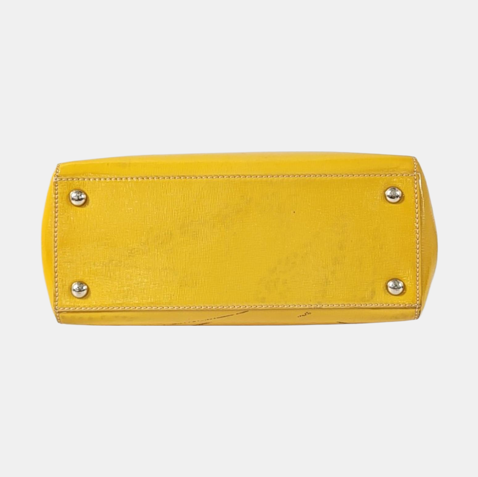 Authenticated pre-owned  2 Jours Small Calfskin Yellow - Shoulder Bag at Looply