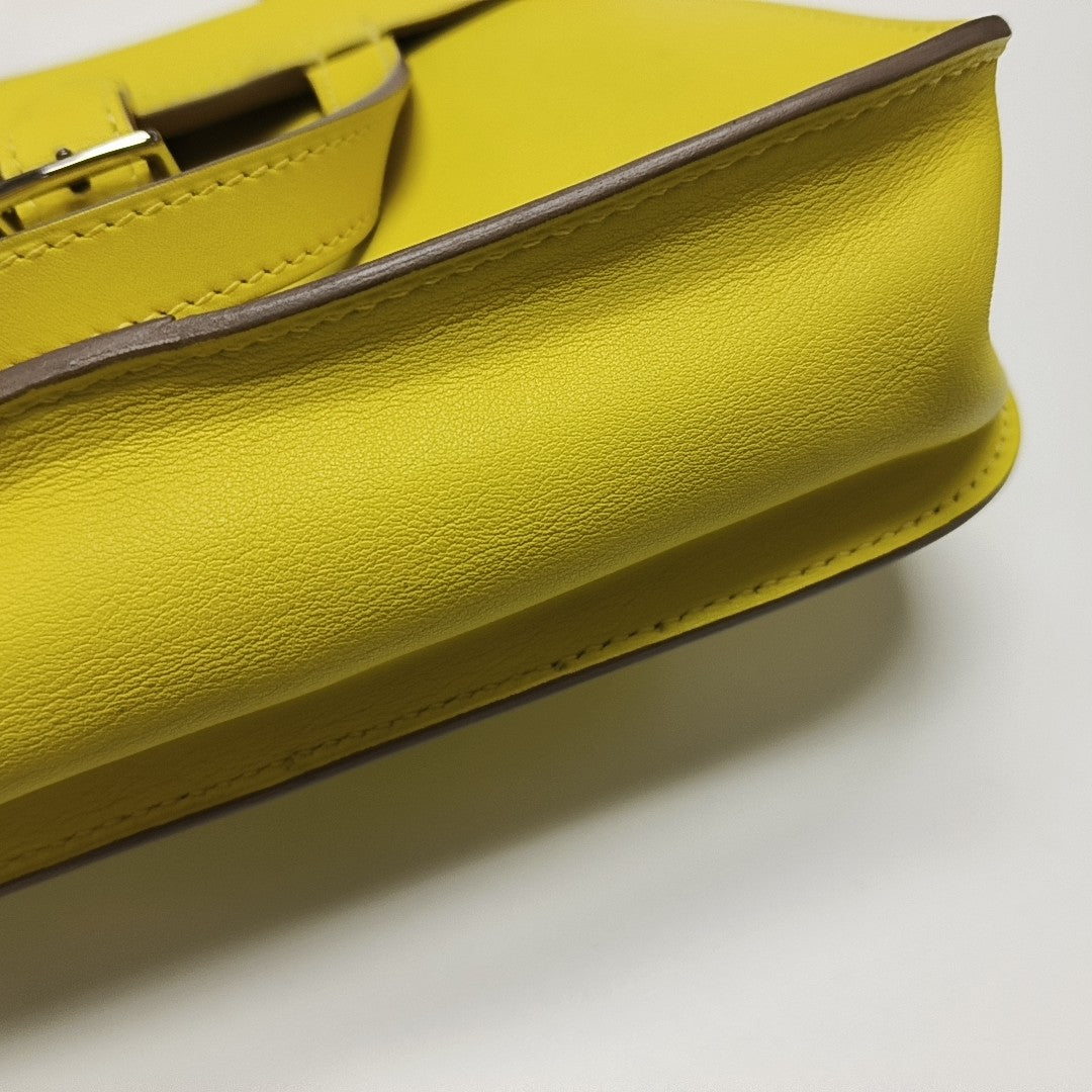 Authenticated pre-owned  Halzan Mini Swift Yellow - Shoulder Bag at Looply