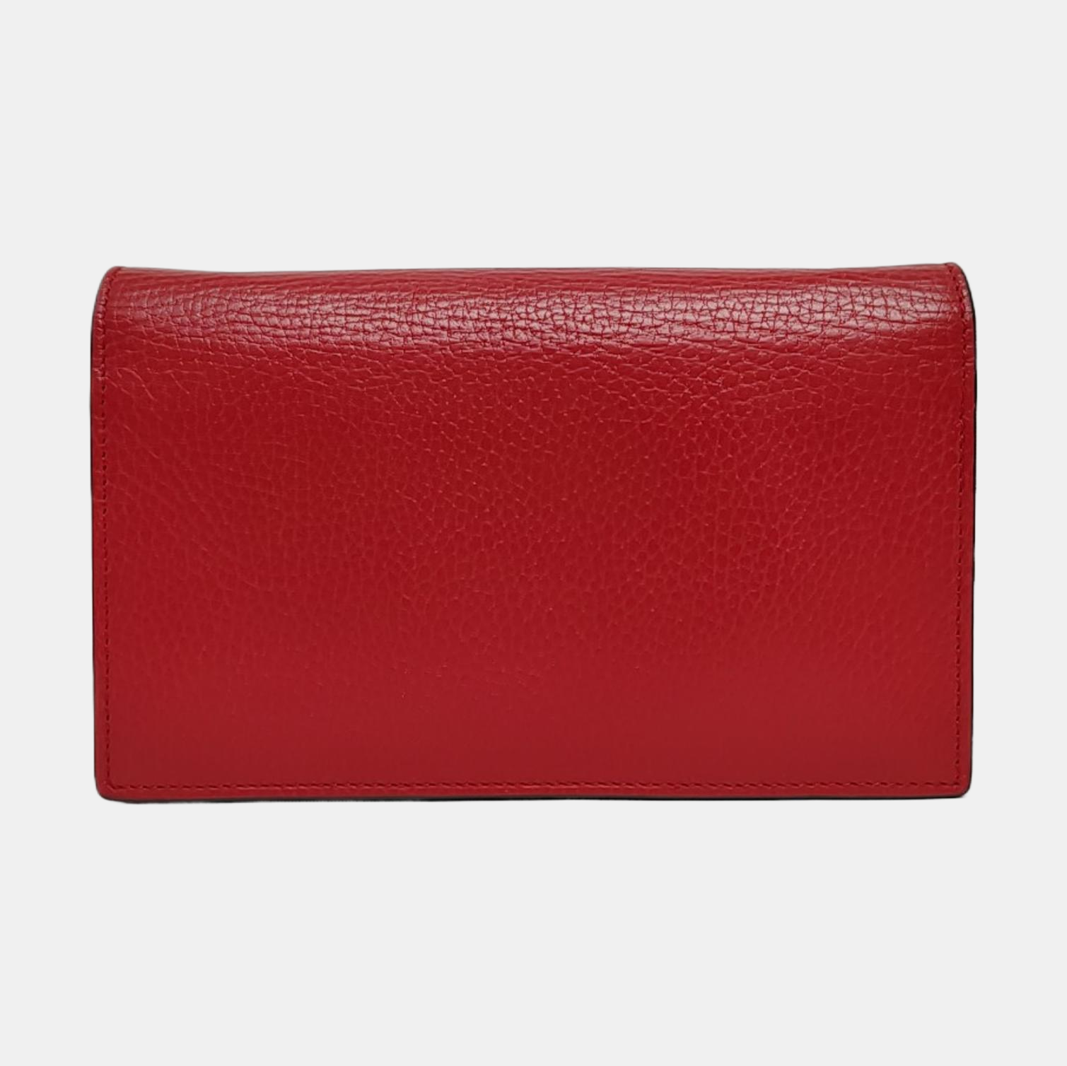 Authenticated pre-owned  Interlocking G Calfskin Red - Crossbody Bag at Looply