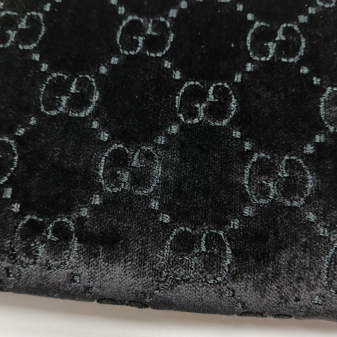 Authenticated pre-owned  Dionysus Super Mini Monogram Velvet Black - Crossbody Bag at Looply