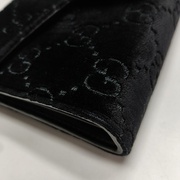 Authenticated pre-owned  Dionysus Super Mini Monogram Velvet Black - Crossbody Bag at Looply