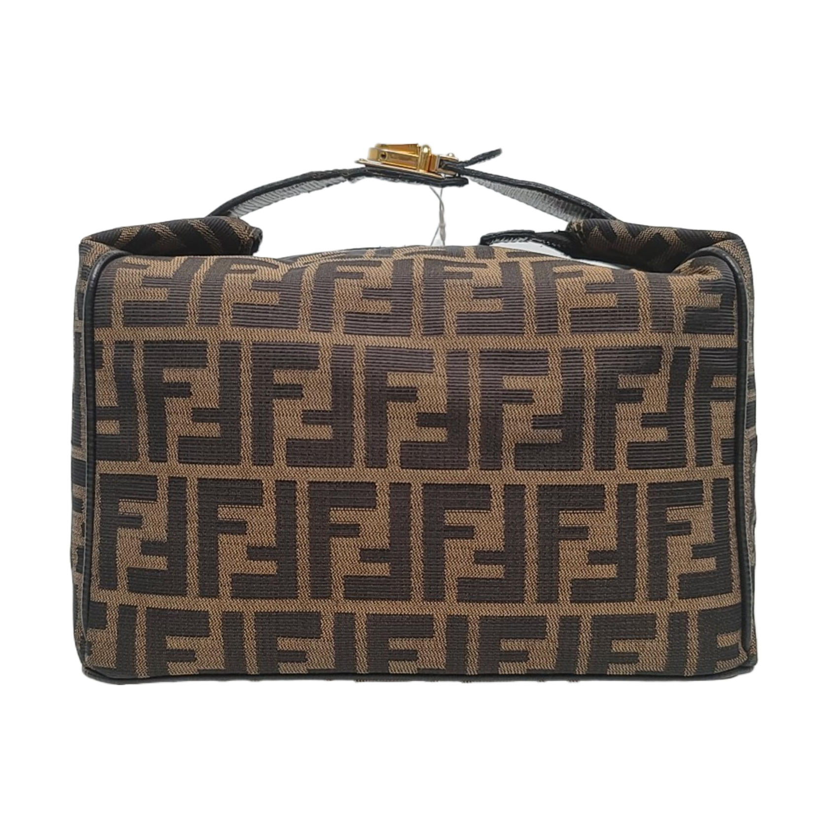 Canvas Top Handle Bag Brown