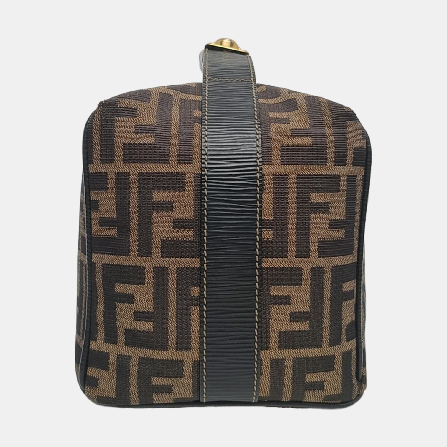 Canvas Top Handle Bag Brown