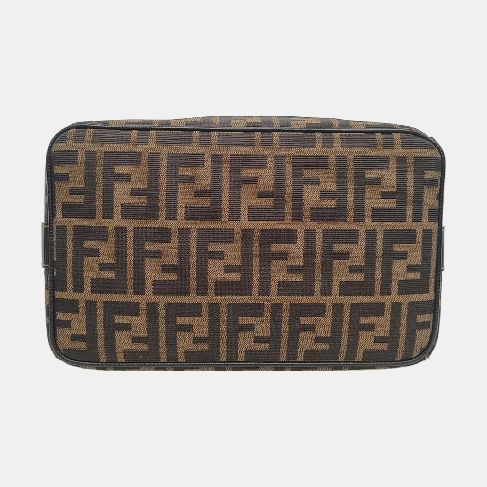 Canvas Top Handle Bag Brown