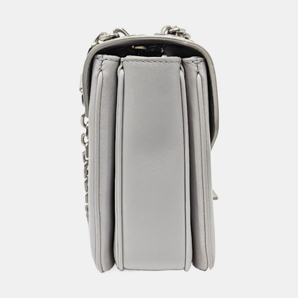 Authenticated pre-owned  C Medium Calfskin Gray - Shoulder Bag at Looply