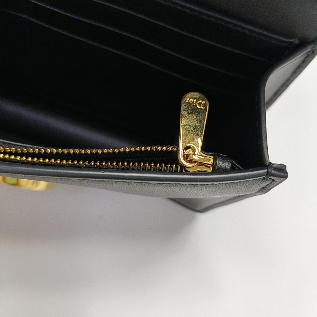 30 Montaigne Mini Calfskin Black