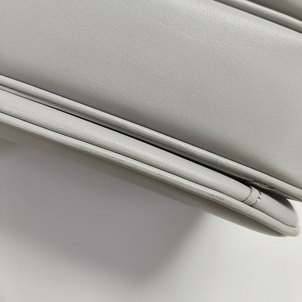 Authenticated pre-owned  C Medium Calfskin Gray - Shoulder Bag at Looply