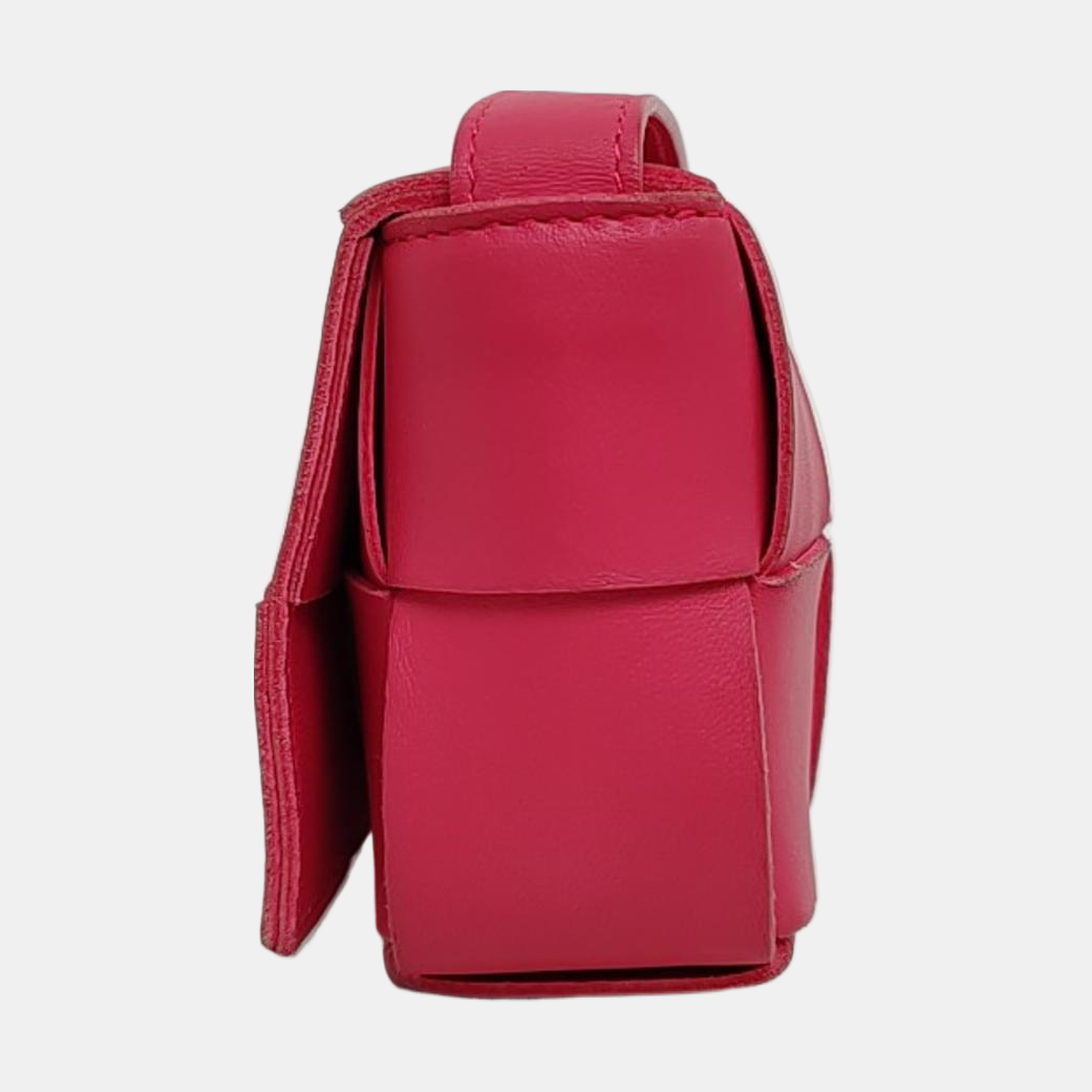 Authenticated pre-owned  Cassette Small Lambskin Pink - Shoulder Bag at Looply