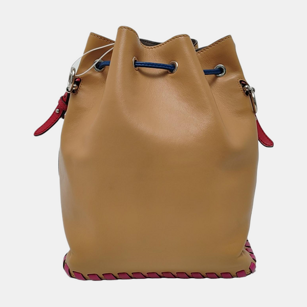 Authenticated pre-owned  Mon Tresor Calfskin Brown - Shoulder Bag at Looply