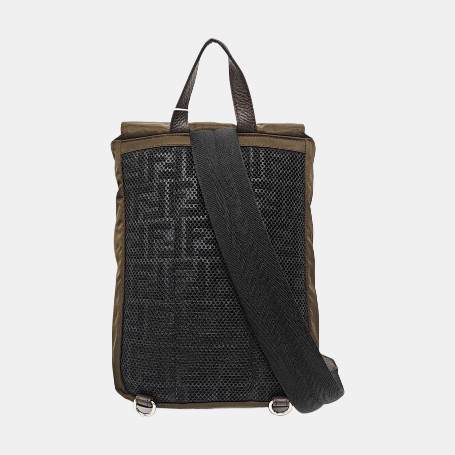 Nylon Belt Bag Green