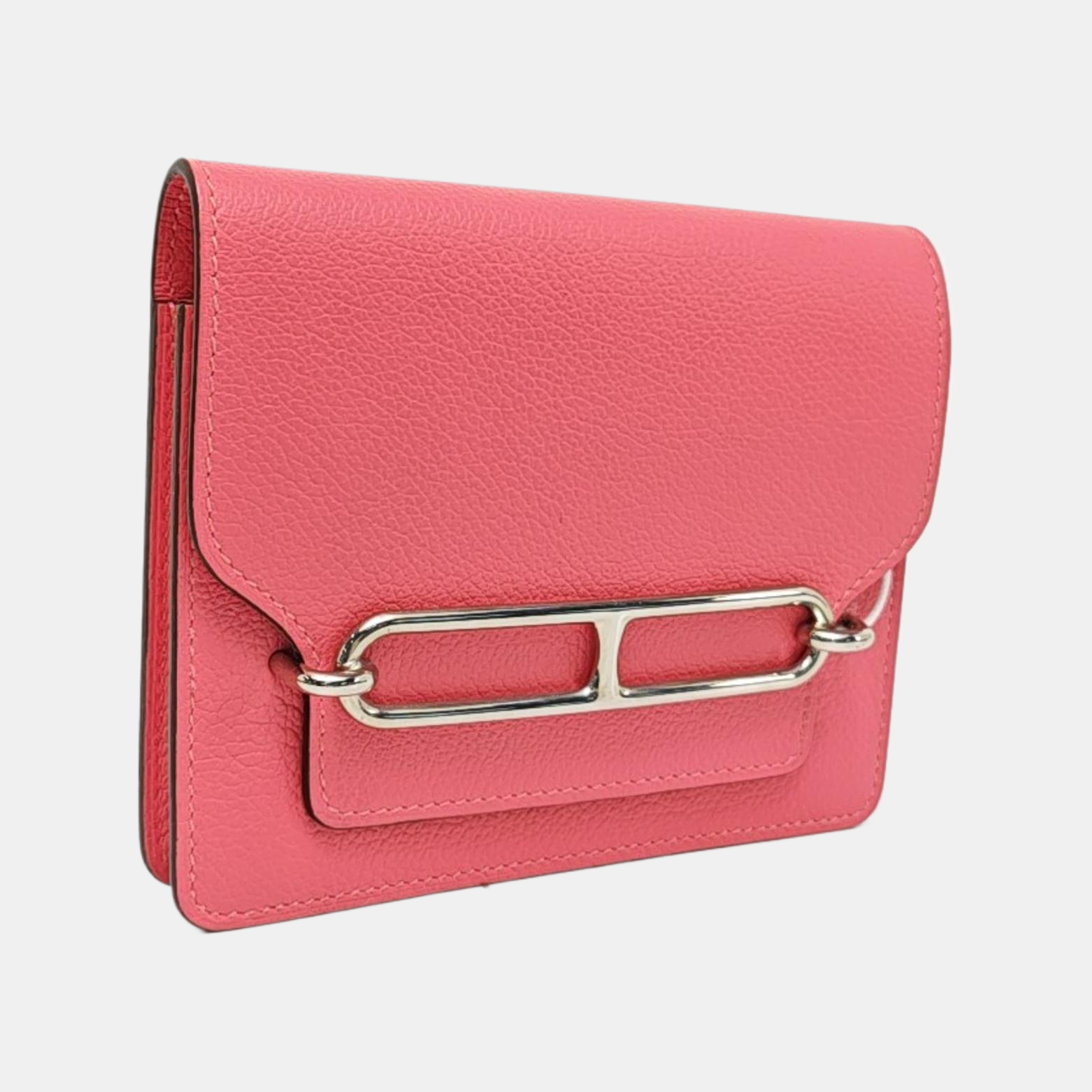 Authenticated pre-owned  Roulis Slim Evercolor Pink Wallet - Wallet at Looply