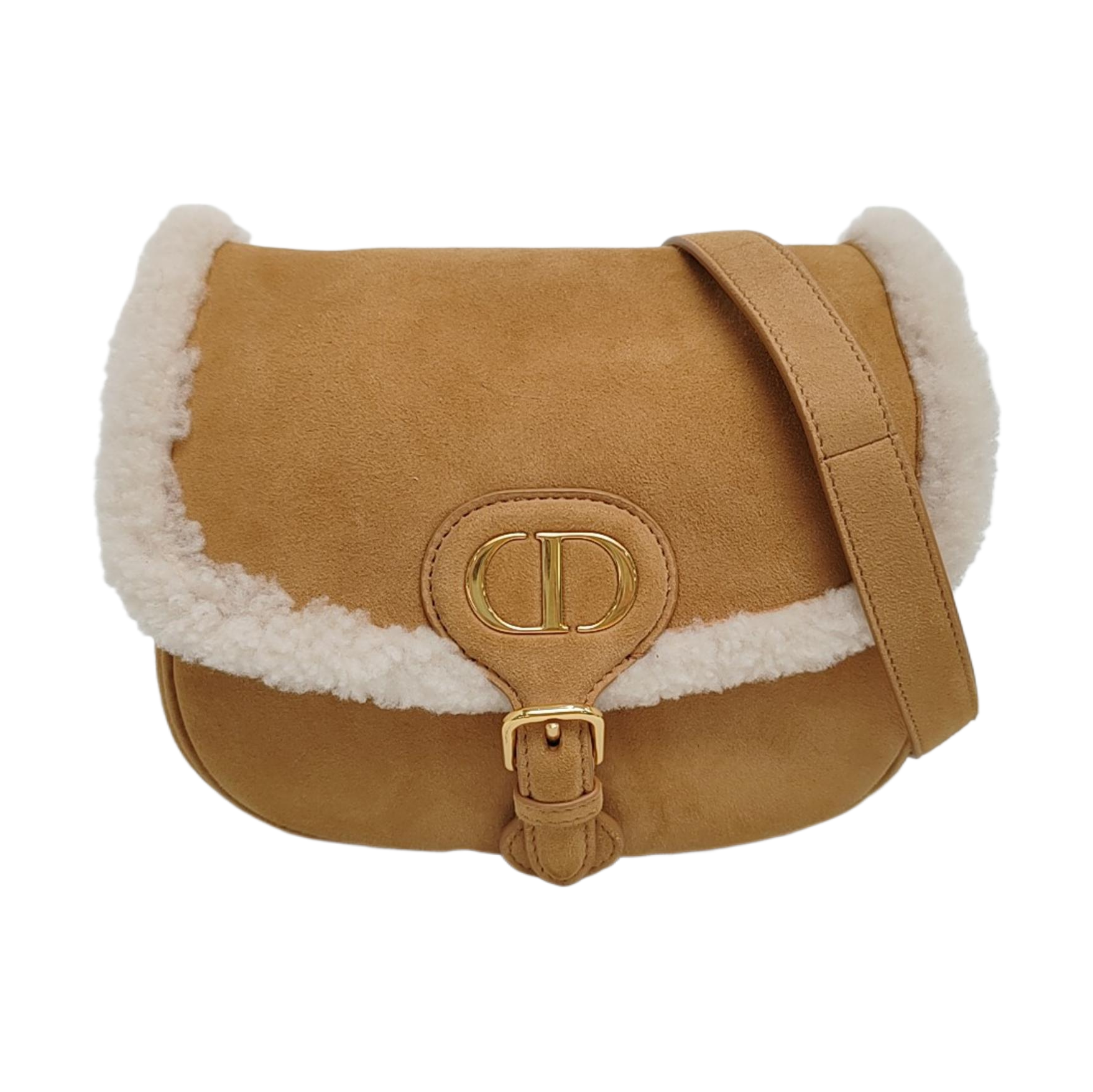 Authenticated pre-owned  Bobby Medium Sheepskin Beige - Shoulder Bag at Looply