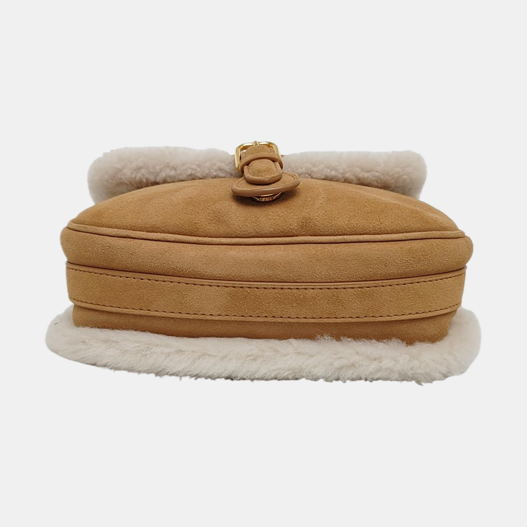 Authenticated pre-owned  Bobby Medium Sheepskin Beige - Shoulder Bag at Looply