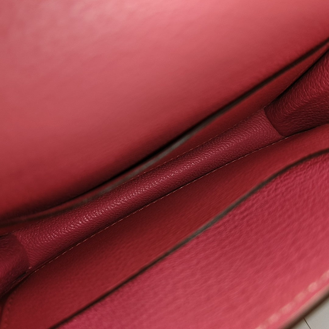 Authenticated pre-owned  Roulis Slim Evercolor Pink Wallet - Wallet at Looply