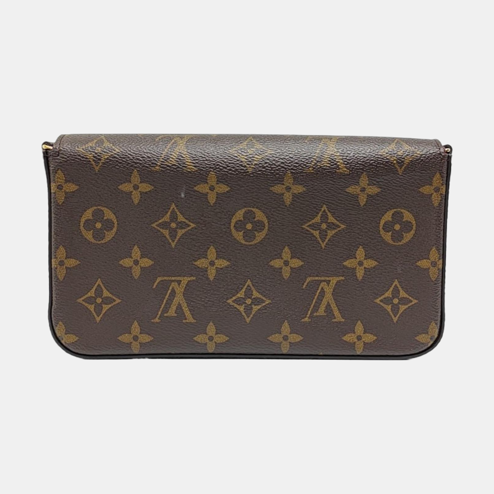 Authenticated pre-owned  Félicie Monogram Coated Canvas Brown - Shoulder Bag at Looply