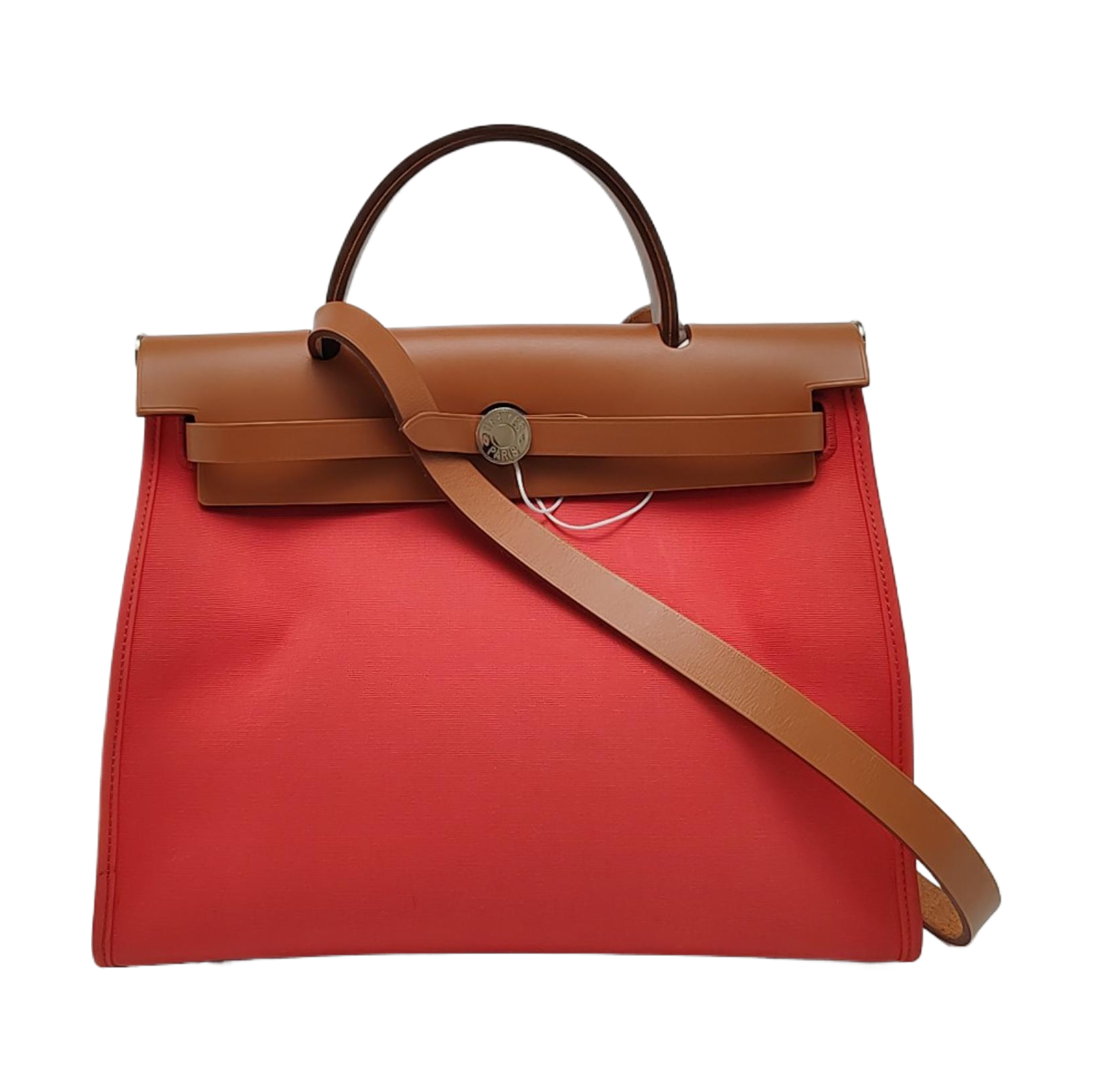 Authenticated pre-owned  Herbag 31 Canvas Pink - Shoulder Bag at Looply