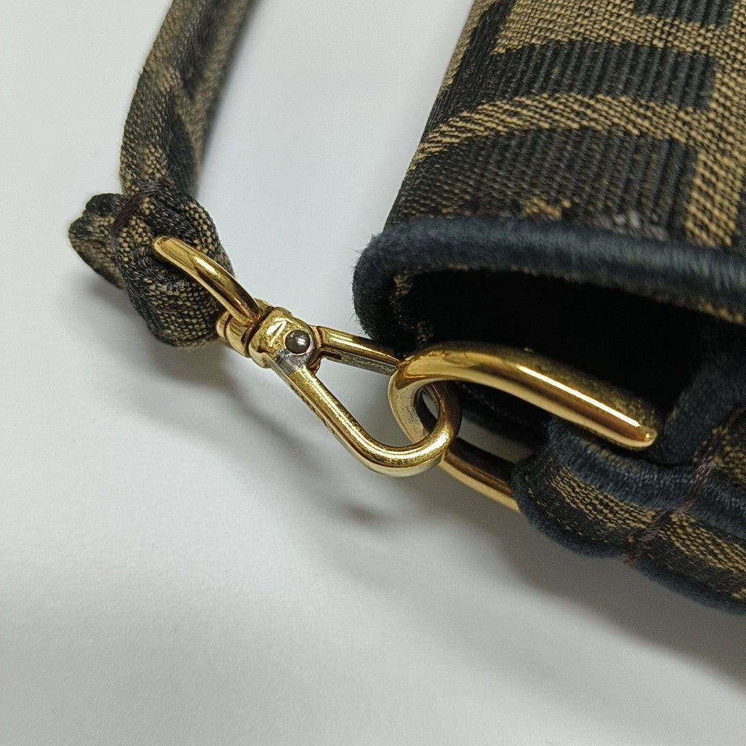 Baguette Mini Fabric Brown
