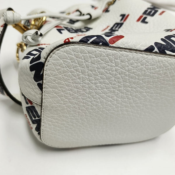 Authenticated pre-owned  Mon Tresor Small Calfskin White - Shoulder Bag at Looply